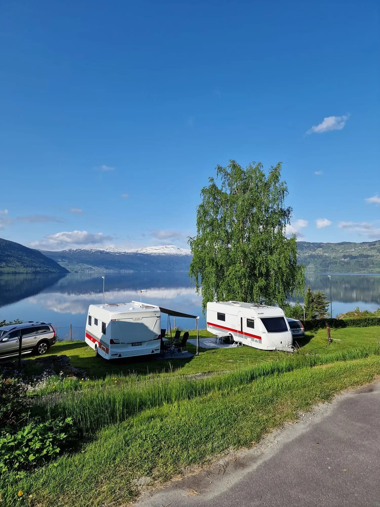 Bobil og telt